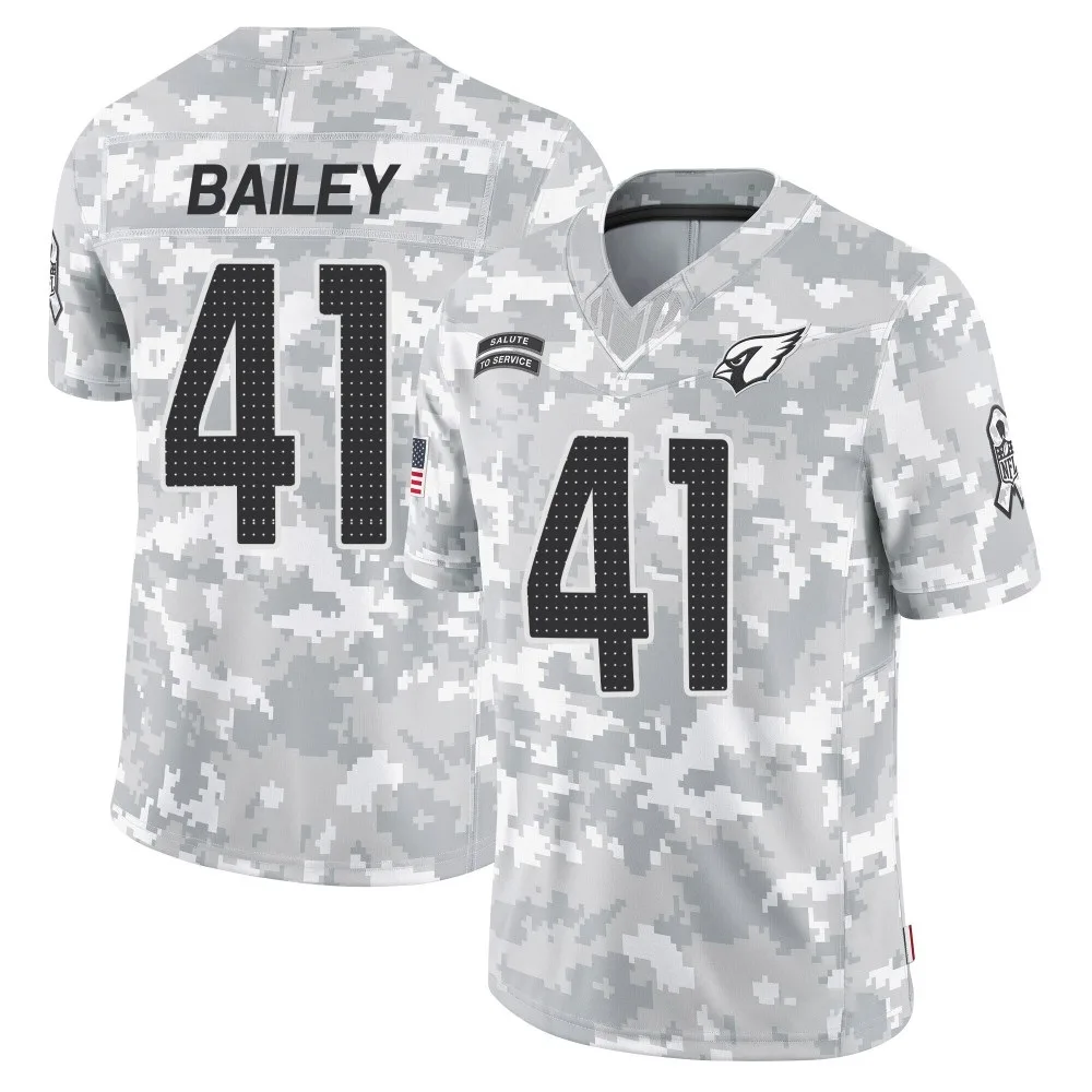 Youth Arizona Cardinals Markus Bailey Nike 2024 Salute To Service Limited Arctic Camo Jersey Youth Arizona Cardinals Markus Bailey Nike 2024 Salute To Service Limited Arctic Camo Jersey