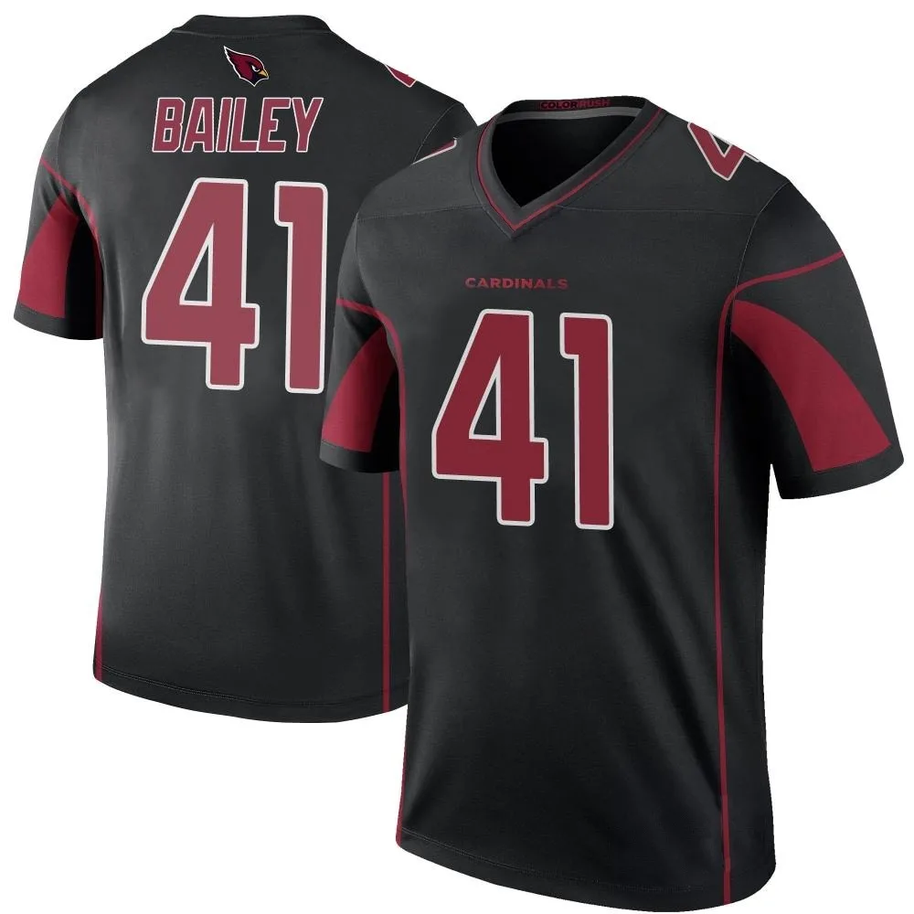 Youth Arizona Cardinals Markus Bailey Nike Color Rush Legend Black Jersey Youth Arizona Cardinals Markus Bailey Nike Color Rush Legend Black Jersey
