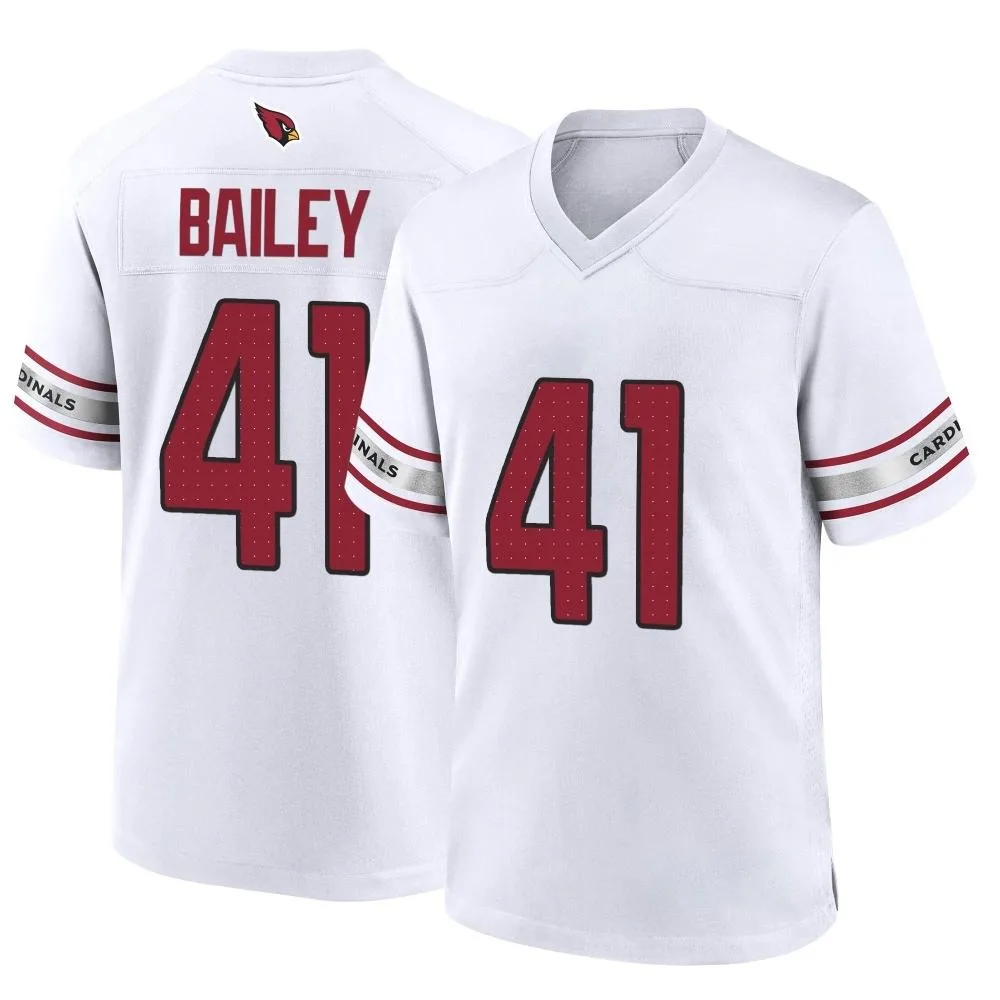 Youth Arizona Cardinals Markus Bailey Nike Game White Jersey Youth Arizona Cardinals Markus Bailey Nike Game White Jersey
