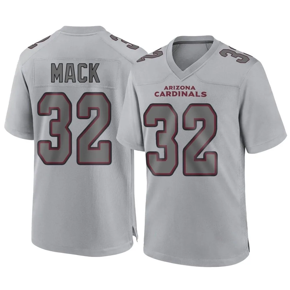 Men's Arizona Cardinals Marlon Mack Nike Atmosphere Fashion Game Gray Jersey Men's Arizona Cardinals Marlon Mack Nike Atmosphere Fashion Game Gray Jersey