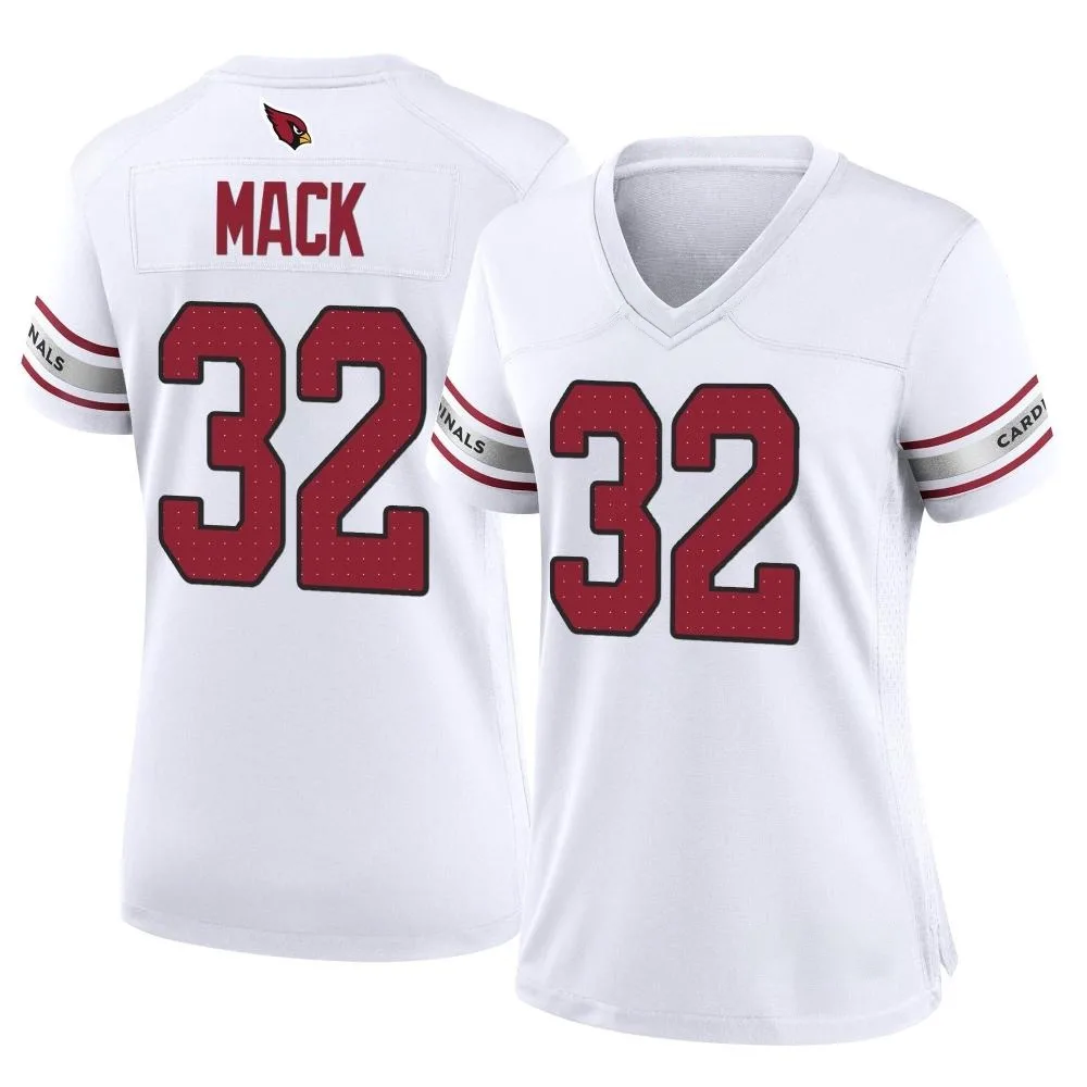 Women's Arizona Cardinals Marlon Mack Nike Game White Jersey Women's Arizona Cardinals Marlon Mack Nike Game White Jersey