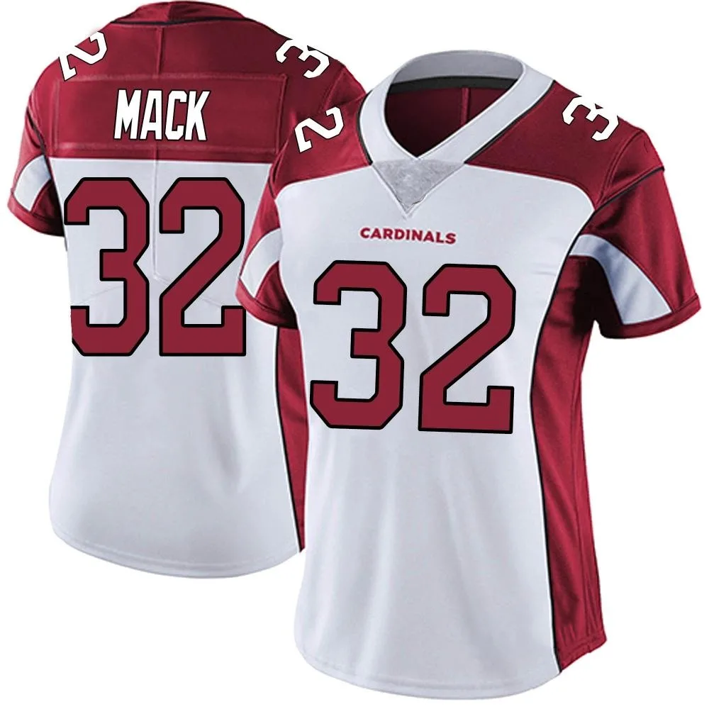 Women's Arizona Cardinals Marlon Mack Nike Vapor Untouchable Limited White Jersey Women's Arizona Cardinals Marlon Mack Nike Vapor Untouchable Limited White Jersey