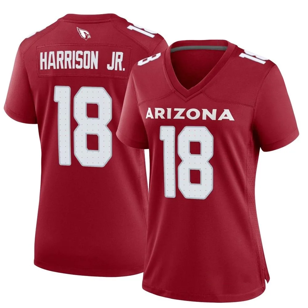 Women's Arizona Cardinals Marvin Harrison Jr. Nike Cardinal Game Jersey Women's Arizona Cardinals Marvin Harrison Jr. Nike Cardinal Game Jersey