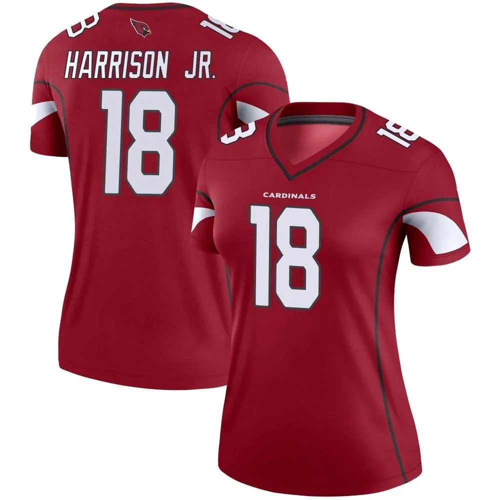 Women's Arizona Cardinals Marvin Harrison Jr. Nike Cardinal Legend Jersey Women's Arizona Cardinals Marvin Harrison Jr. Nike Cardinal Legend Jersey