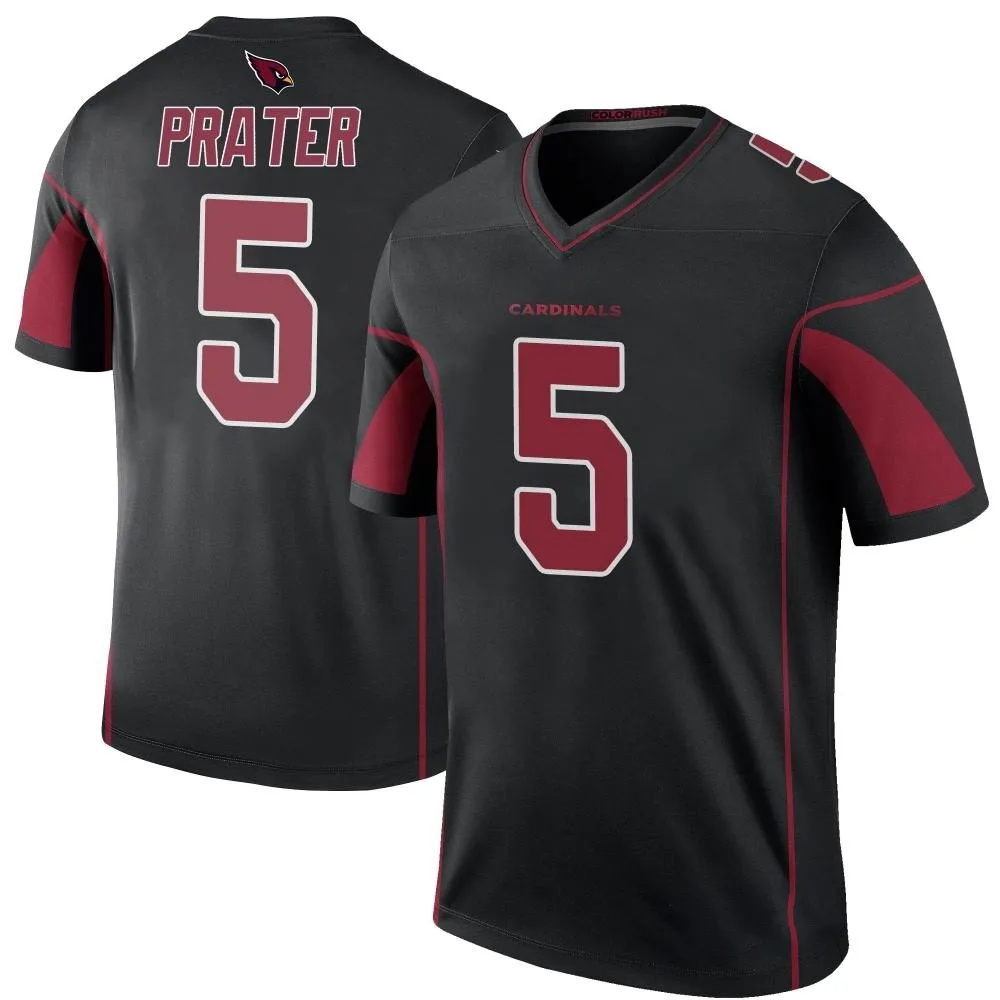 Men's Arizona Cardinals Matt Prater Nike Color Rush Legend Black Jersey Men's Arizona Cardinals Matt Prater Nike Color Rush Legend Black Jersey