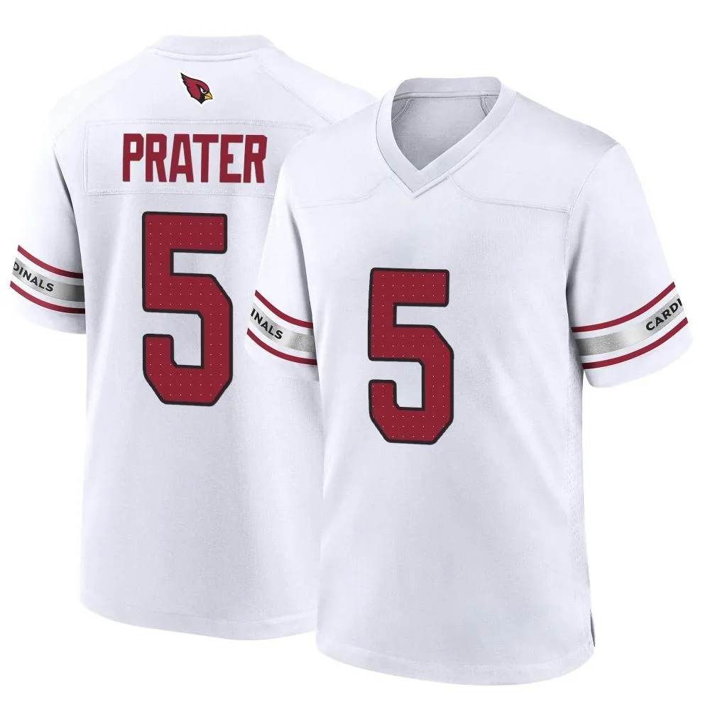 Youth Arizona Cardinals Matt Prater Nike Game White Jersey Youth Arizona Cardinals Matt Prater Nike Game White Jersey