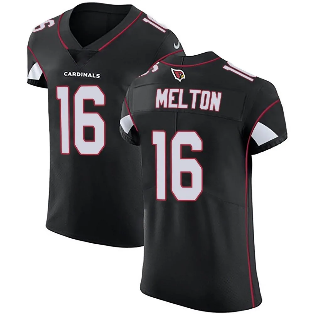 Men's Arizona Cardinals Max Melton Nike Alternate Vapor Untouchable Elite Black Jersey Men's Arizona Cardinals Max Melton Nike Alternate Vapor Untouchable Elite Black Jersey