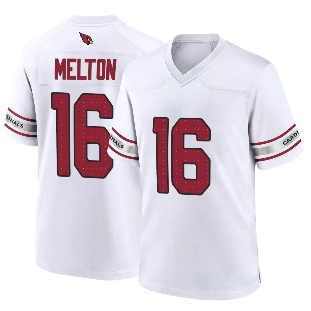 Men's Arizona Cardinals Max Melton Nike Game White Jersey Men's Arizona Cardinals Max Melton Nike Game White Jersey