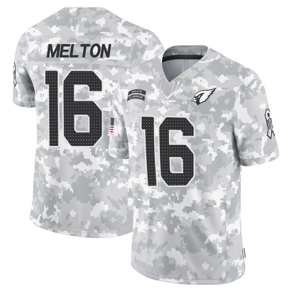 Youth Arizona Cardinals Max Melton Nike 2024 Salute To Service Limited Arctic Camo Jersey Youth Arizona Cardinals Max Melton Nike 2024 Salute To Service Limited Arctic Camo Jersey
