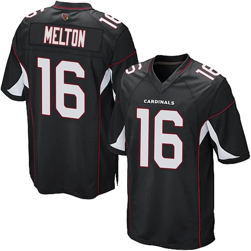 Youth Arizona Cardinals Max Melton Nike Alternate Game Black Jersey Youth Arizona Cardinals Max Melton Nike Alternate Game Black Jersey