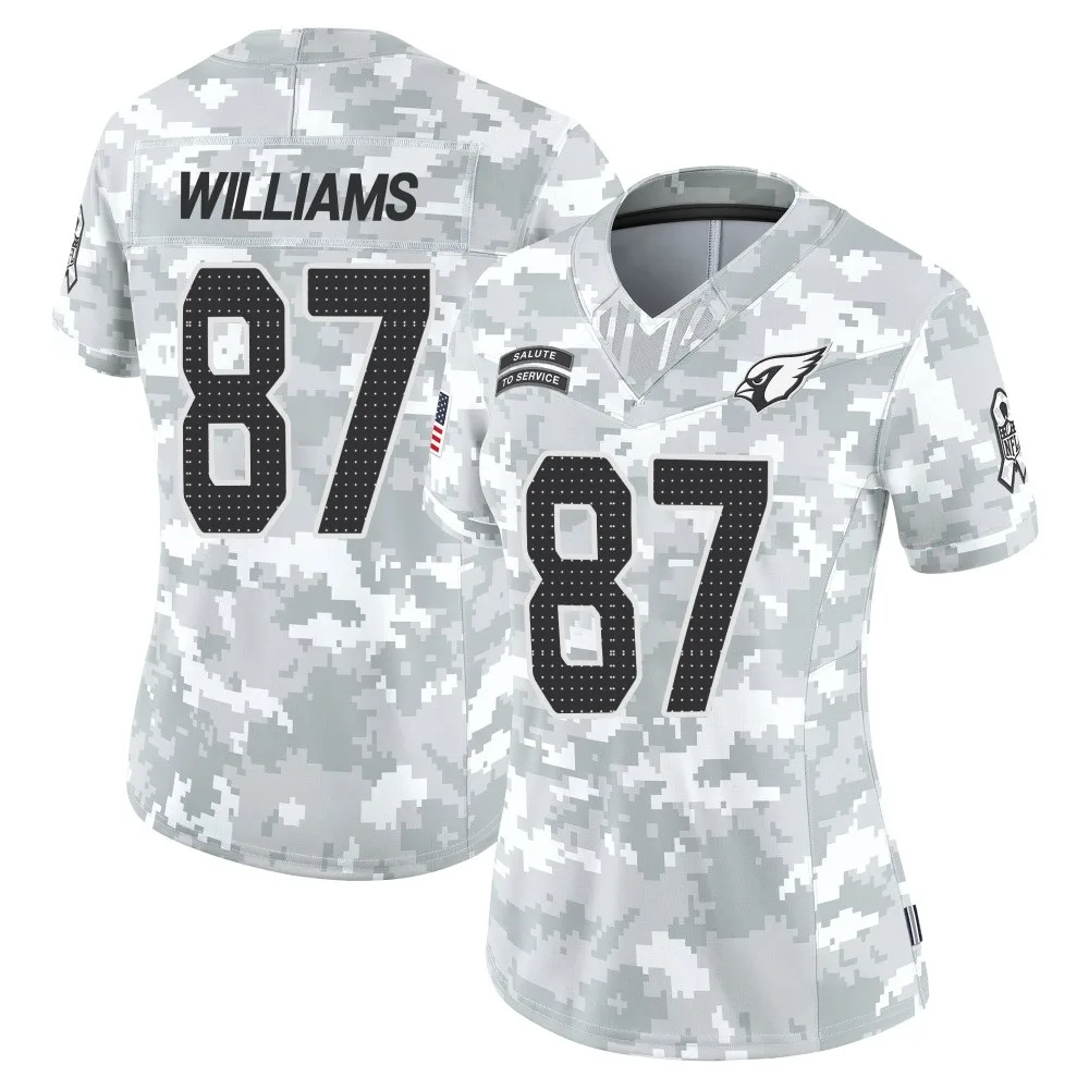 Women's Arizona Cardinals Maxx Williams Nike 2024 Salute To Service Limited Arctic Camo Jersey Women's Arizona Cardinals Maxx Williams Nike 2024 Salute To Service Limited Arctic Camo Jersey