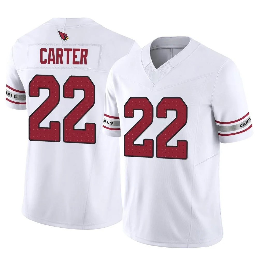Men's Arizona Cardinals Michael Carter Nike Vapor F.U.S.E. Limited White Jersey Men's Arizona Cardinals Michael Carter Nike Vapor F.U.S.E. Limited White Jersey