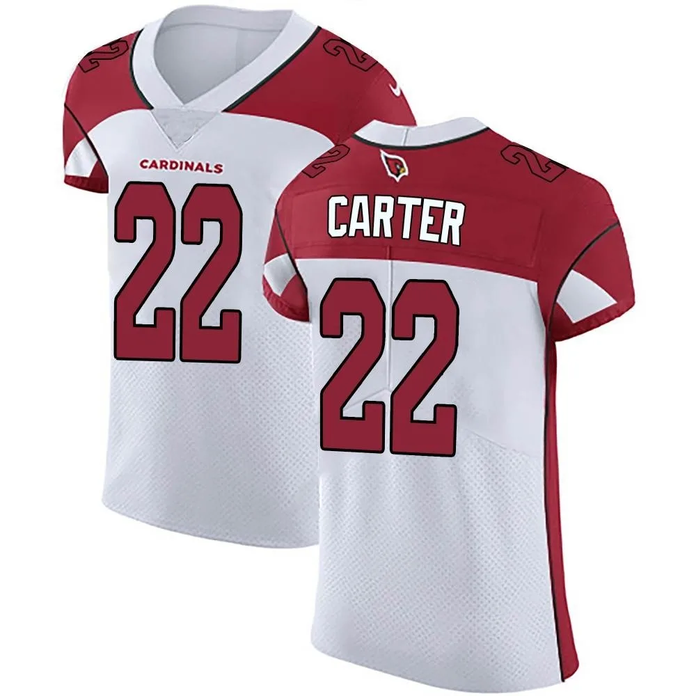 Men's Arizona Cardinals Michael Carter Nike Vapor Untouchable Elite White Jersey Men's Arizona Cardinals Michael Carter Nike Vapor Untouchable Elite White Jersey