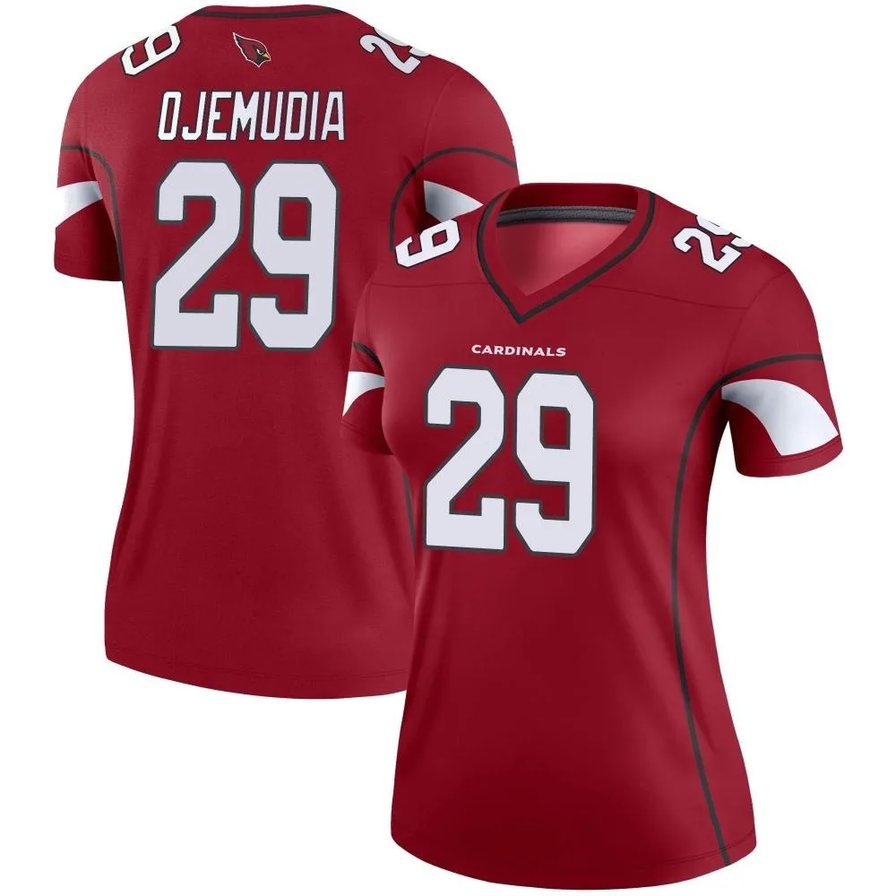 Women's Arizona Cardinals Michael Ojemudia Nike Cardinal Legend Jersey Women's Arizona Cardinals Michael Ojemudia Nike Cardinal Legend Jersey