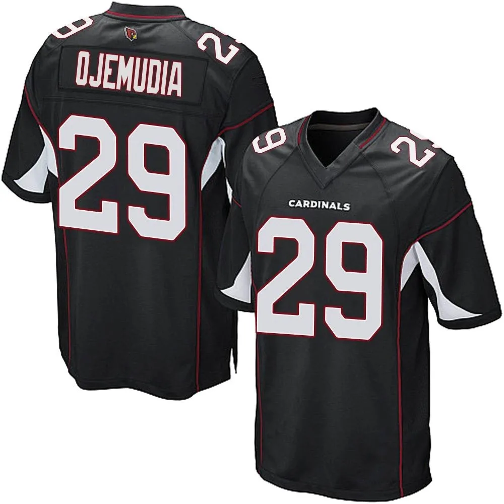 Youth Arizona Cardinals Michael Ojemudia Nike Alternate Game Black Jersey Youth Arizona Cardinals Michael Ojemudia Nike Alternate Game Black Jersey