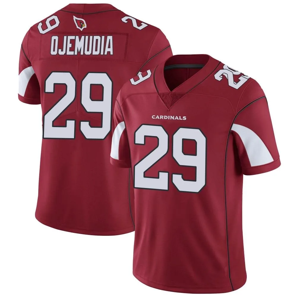 Youth Arizona Cardinals Michael Ojemudia Nike Cardinal Team Color Vapor Untouchable Limited Jersey Youth Arizona Cardinals Michael Ojemudia Nike Cardinal Team Color Vapor Untouchable Limited Jersey