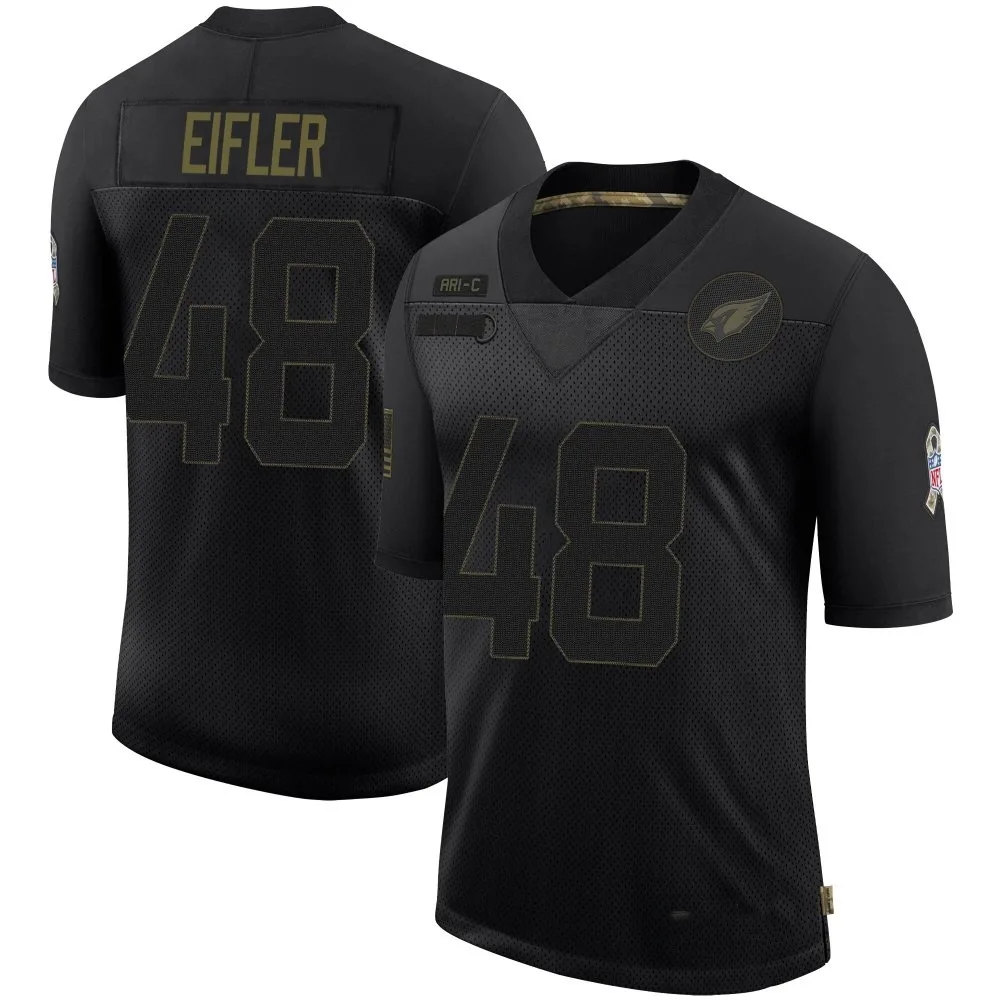 Men's Arizona Cardinals Milo Eifler Nike 2020 Salute To Service Limited Black Jersey Men's Arizona Cardinals Milo Eifler Nike 2020 Salute To Service Limited Black Jersey