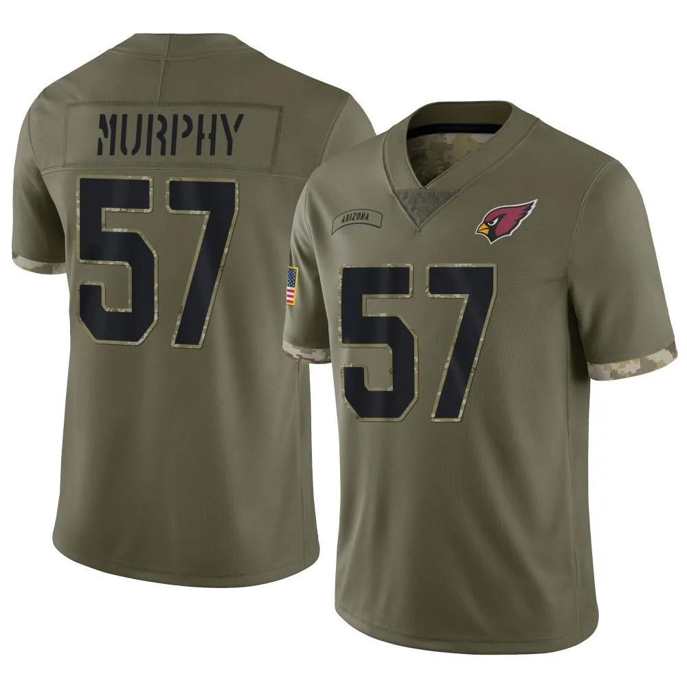 Youth Arizona Cardinals Myles Murphy Nike 2022 Salute To Service Limited Olive Jersey Youth Arizona Cardinals Myles Murphy Nike 2022 Salute To Service Limited Olive Jersey