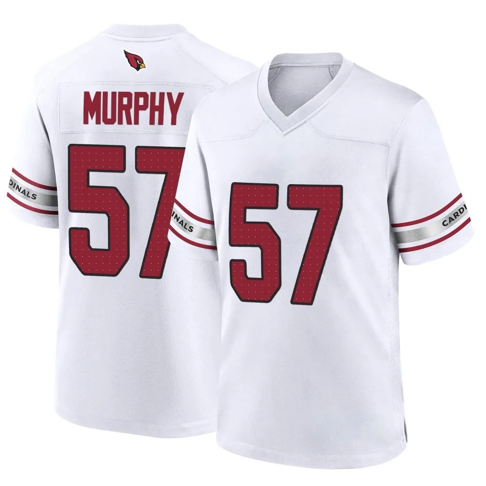 Youth Arizona Cardinals Myles Murphy Nike Game White Jersey Youth Arizona Cardinals Myles Murphy Nike Game White Jersey