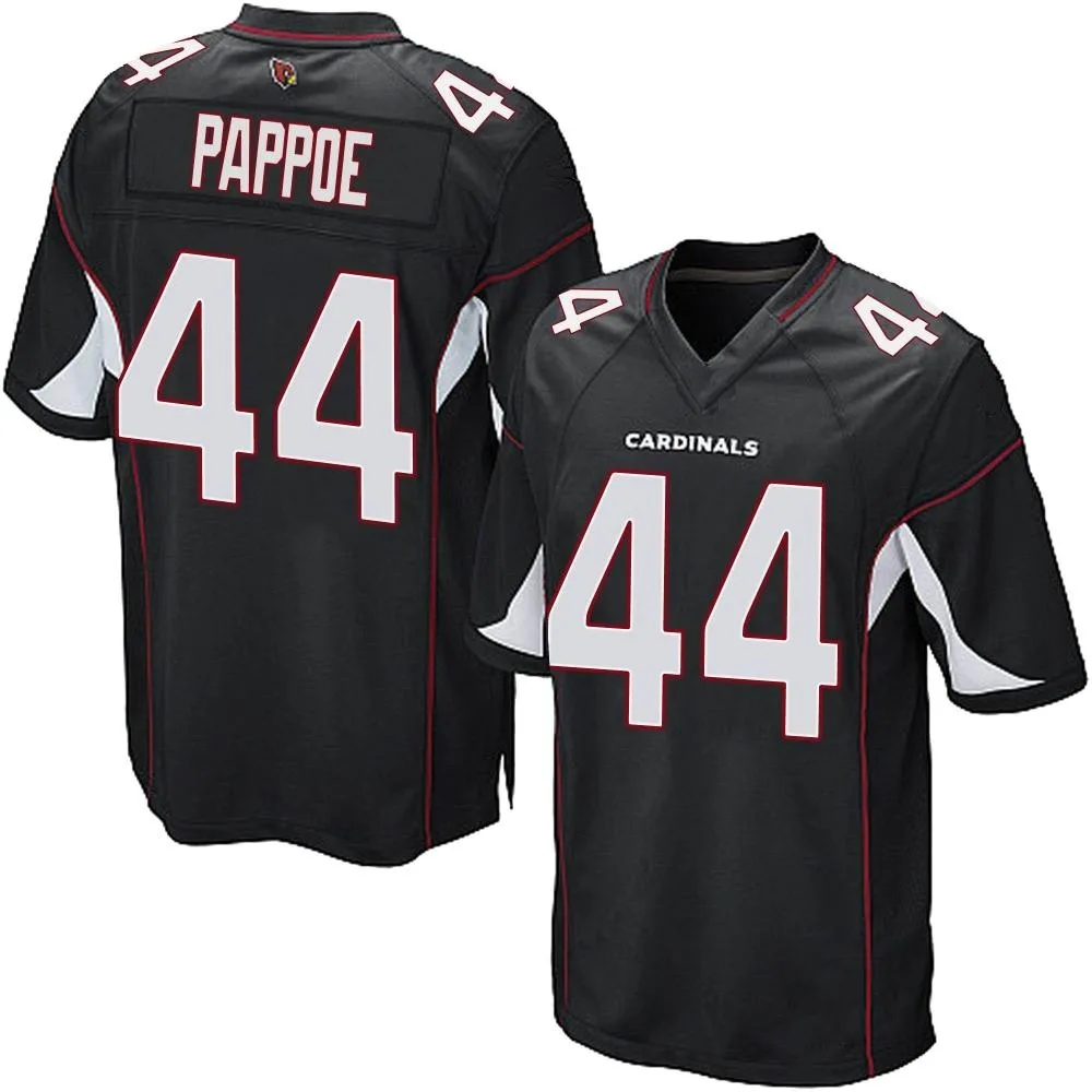 Men's Arizona Cardinals Owen Pappoe Nike Alternate Game Black Jersey Men's Arizona Cardinals Owen Pappoe Nike Alternate Game Black Jersey