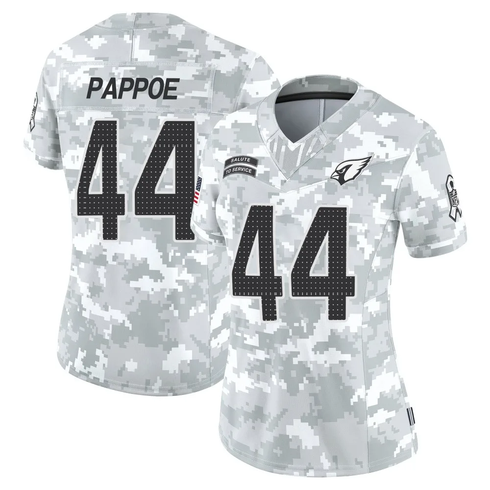 Women's Arizona Cardinals Owen Pappoe Nike 2024 Salute To Service Limited Arctic Camo Jersey Women's Arizona Cardinals Owen Pappoe Nike 2024 Salute To Service Limited Arctic Camo Jersey