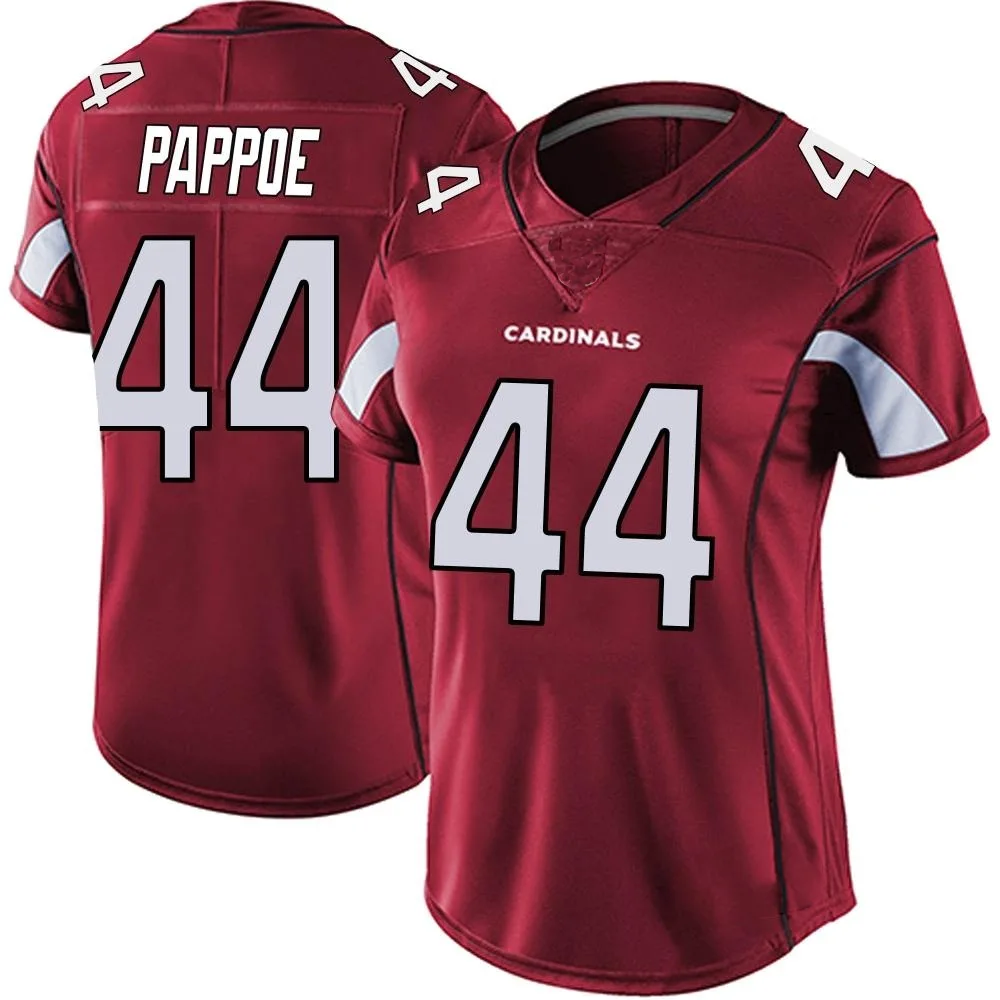 Women's Arizona Cardinals Owen Pappoe Nike Vapor Team Color Untouchable Limited Red Jersey Women's Arizona Cardinals Owen Pappoe Nike Vapor Team Color Untouchable Limited Red Jersey