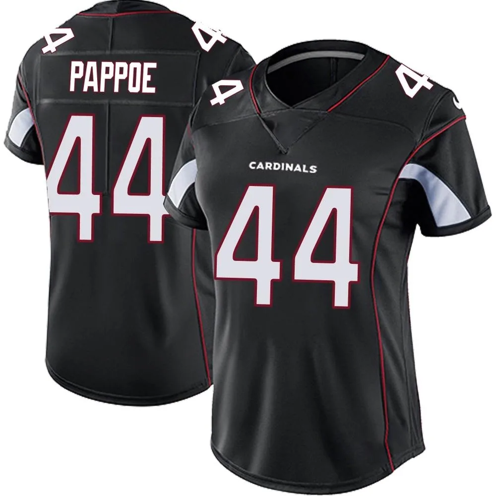 Women's Arizona Cardinals Owen Pappoe Nike Vapor Untouchable Limited Black Jersey Women's Arizona Cardinals Owen Pappoe Nike Vapor Untouchable Limited Black Jersey