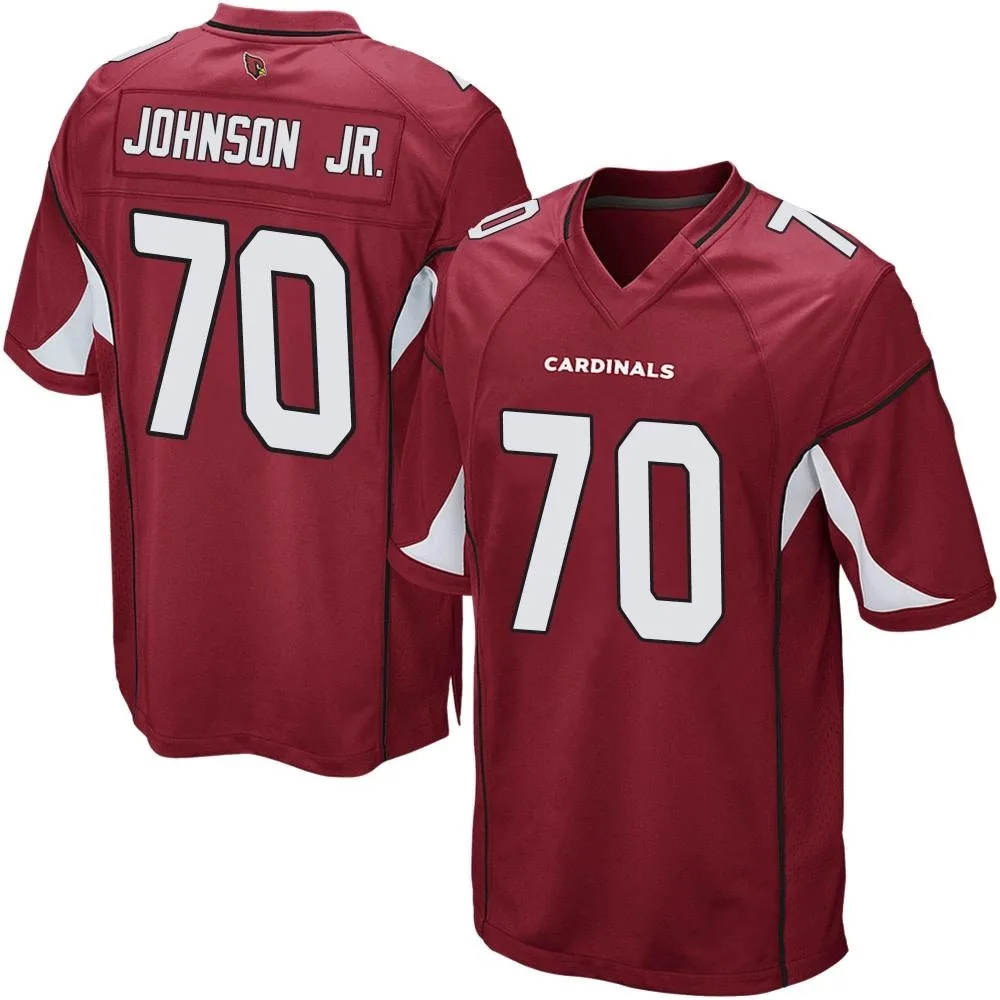 Men's Arizona Cardinals Paris Johnson Jr. Nike Cardinal Team Color Game Jersey Men's Arizona Cardinals Paris Johnson Jr. Nike Cardinal Team Color Game Jersey