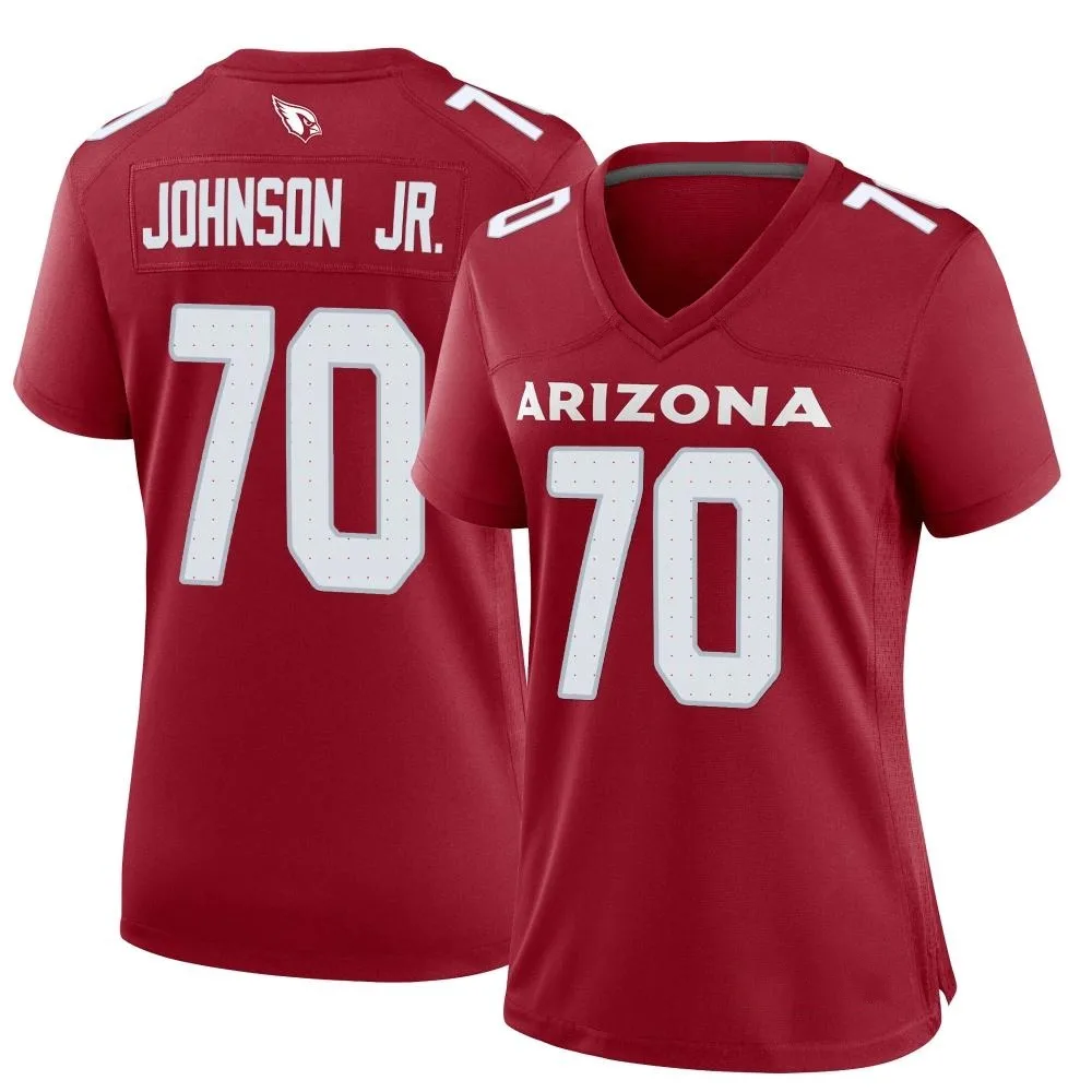 Women's Arizona Cardinals Paris Johnson Jr. Nike Cardinal Game Jersey Women's Arizona Cardinals Paris Johnson Jr. Nike Cardinal Game Jersey