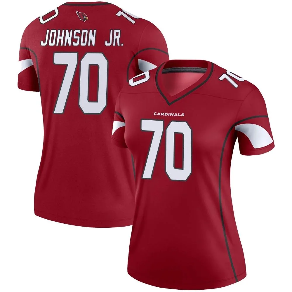 Women's Arizona Cardinals Paris Johnson Jr. Nike Cardinal Legend Jersey Women's Arizona Cardinals Paris Johnson Jr. Nike Cardinal Legend Jersey