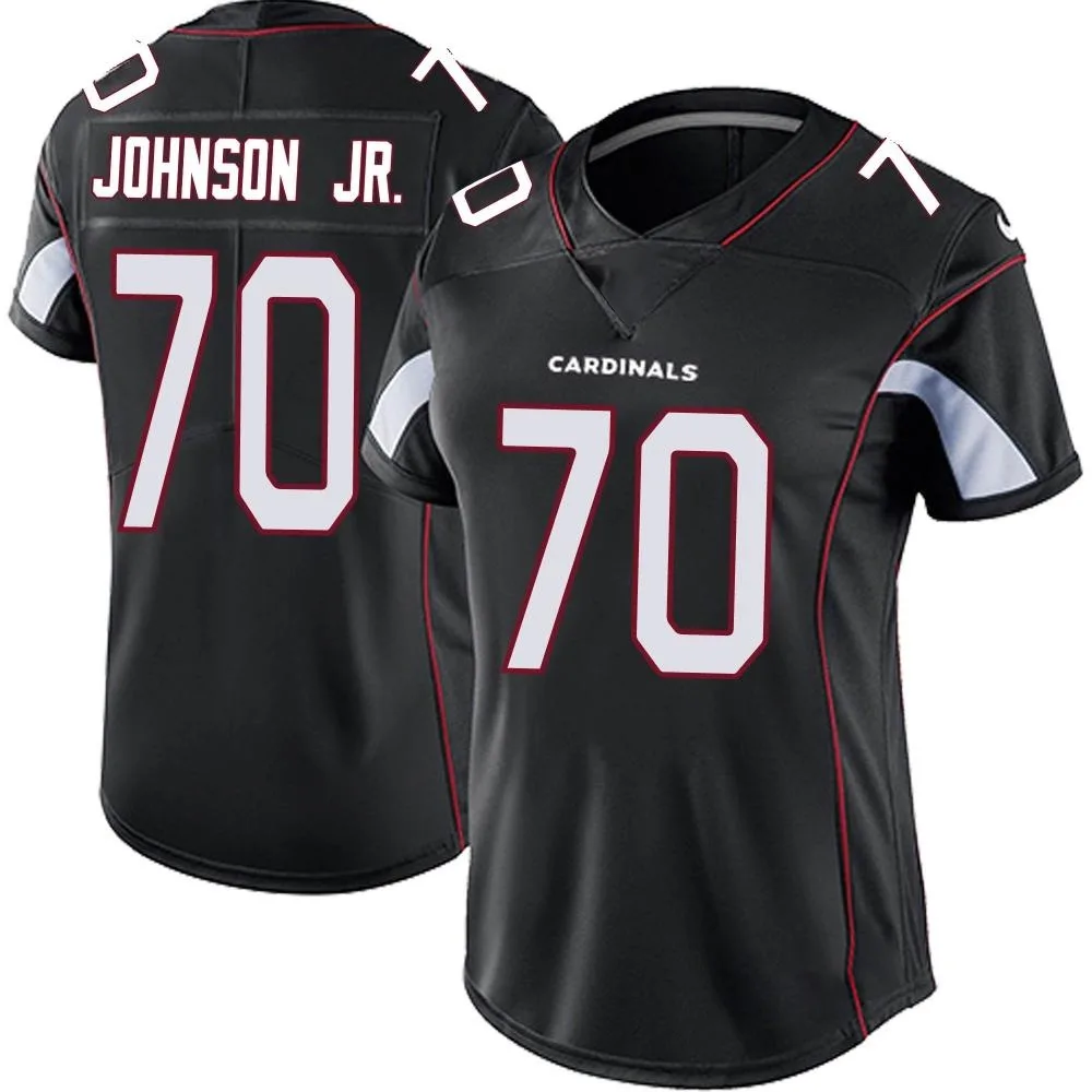 Women's Arizona Cardinals Paris Johnson Jr. Nike Vapor Untouchable Limited Black Jersey Women's Arizona Cardinals Paris Johnson Jr. Nike Vapor Untouchable Limited Black Jersey