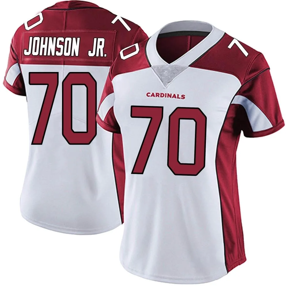 Women's Arizona Cardinals Paris Johnson Jr. Nike Vapor Untouchable Limited White Jersey Women's Arizona Cardinals Paris Johnson Jr. Nike Vapor Untouchable Limited White Jersey
