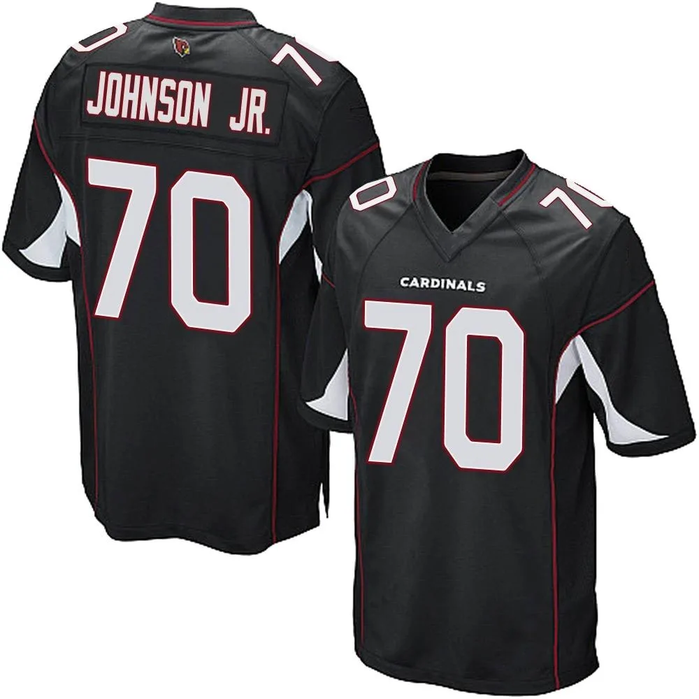 Youth Arizona Cardinals Paris Johnson Jr. Nike Alternate Game Black Jersey Youth Arizona Cardinals Paris Johnson Jr. Nike Alternate Game Black Jersey