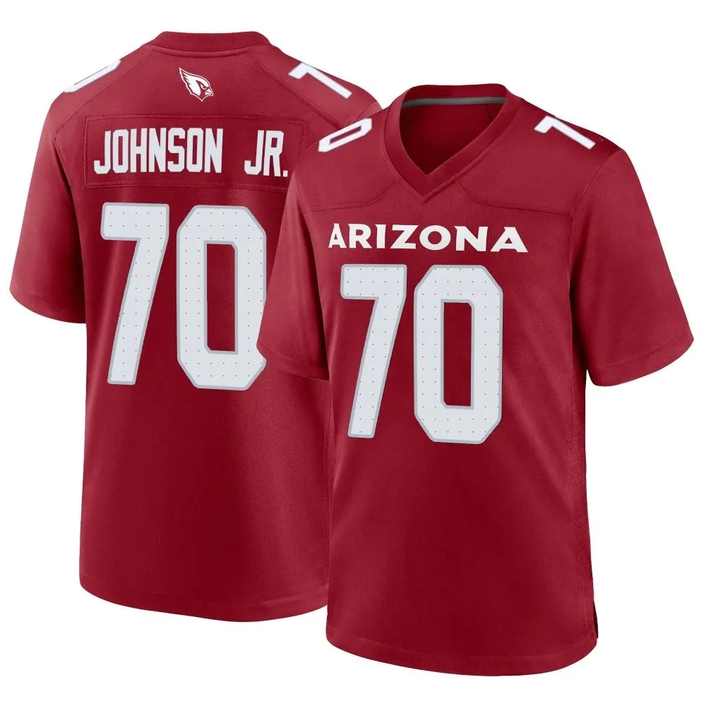 Youth Arizona Cardinals Paris Johnson Jr. Nike Cardinal Game Jersey Youth Arizona Cardinals Paris Johnson Jr. Nike Cardinal Game Jersey