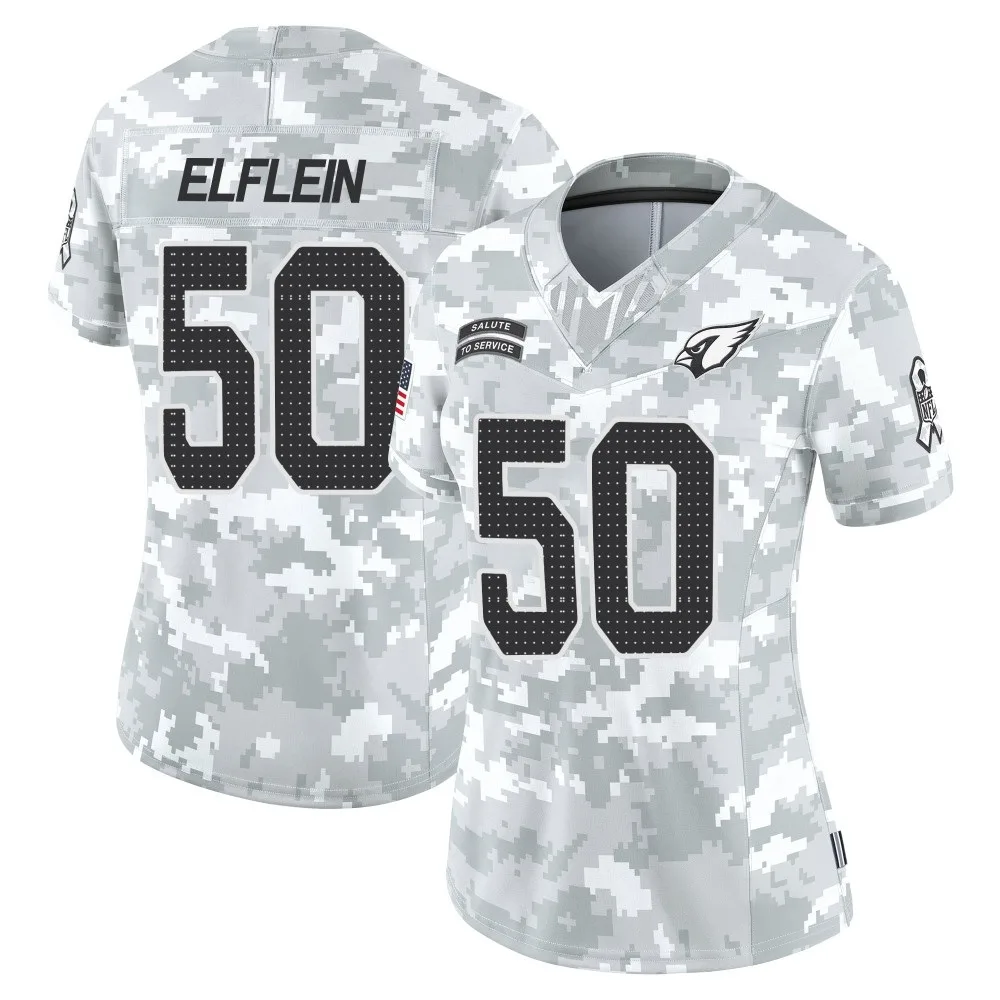 Women's Arizona Cardinals Pat Elflein Nike 2024 Salute To Service Limited Arctic Camo Jersey Women's Arizona Cardinals Pat Elflein Nike 2024 Salute To Service Limited Arctic Camo Jersey