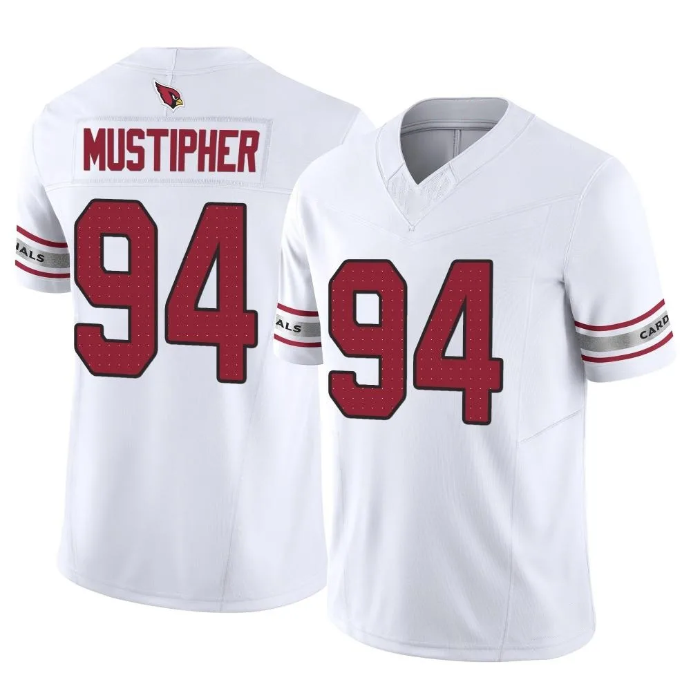 Men's Arizona Cardinals Pj Mustipher Nike Vapor F.U.S.E. Limited White Jersey Men's Arizona Cardinals Pj Mustipher Nike Vapor F.U.S.E. Limited White Jersey