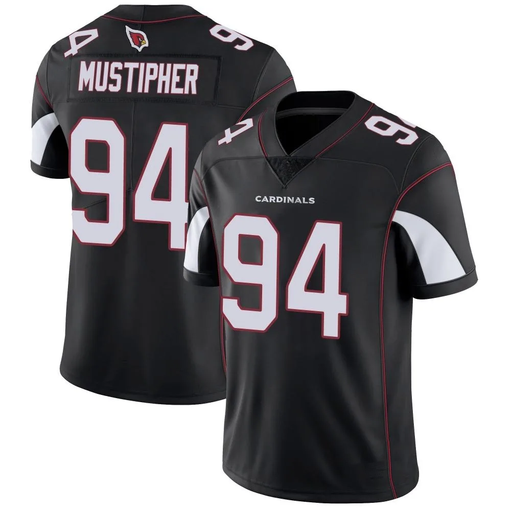 Men's Arizona Cardinals Pj Mustipher Nike Vapor Untouchable Limited Black Jersey Men's Arizona Cardinals Pj Mustipher Nike Vapor Untouchable Limited Black Jersey