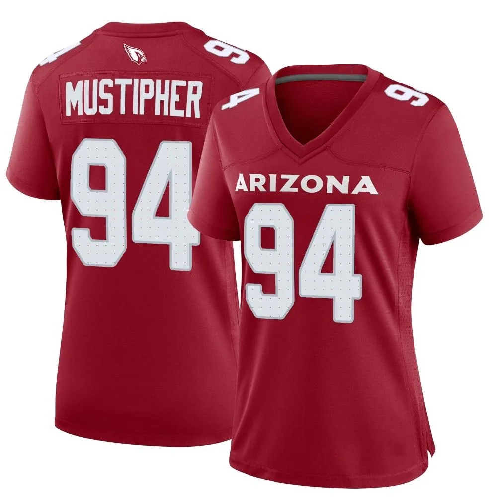 Women's Arizona Cardinals Pj Mustipher Nike Cardinal Game Jersey Women's Arizona Cardinals Pj Mustipher Nike Cardinal Game Jersey