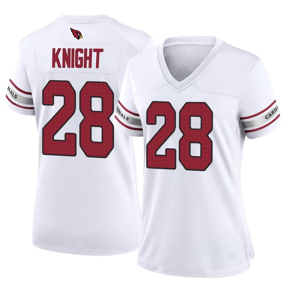 Women's Arizona Cardinals Qwuantrezz Knight Nike Game White Jersey Women's Arizona Cardinals Qwuantrezz Knight Nike Game White Jersey