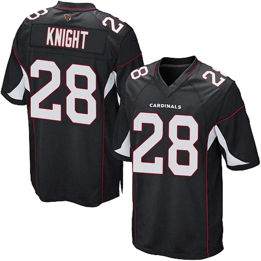 Youth Arizona Cardinals Qwuantrezz Knight Nike Alternate Game Black Jersey Youth Arizona Cardinals Qwuantrezz Knight Nike Alternate Game Black Jersey
