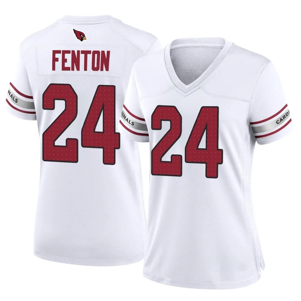 Women's Arizona Cardinals Rashad Fenton Nike Game White Jersey Women's Arizona Cardinals Rashad Fenton Nike Game White Jersey