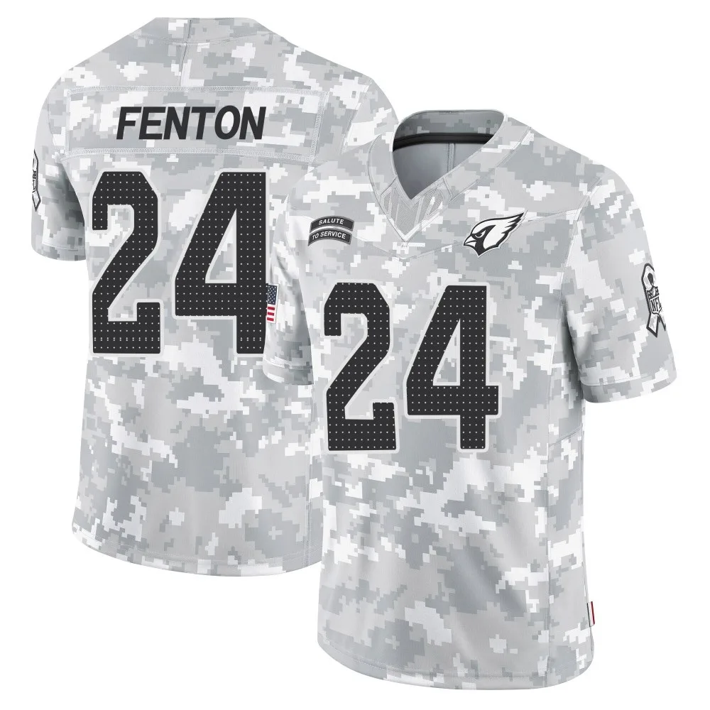 Youth Arizona Cardinals Rashad Fenton Nike 2024 Salute To Service Limited Arctic Camo Jersey Youth Arizona Cardinals Rashad Fenton Nike 2024 Salute To Service Limited Arctic Camo Jersey