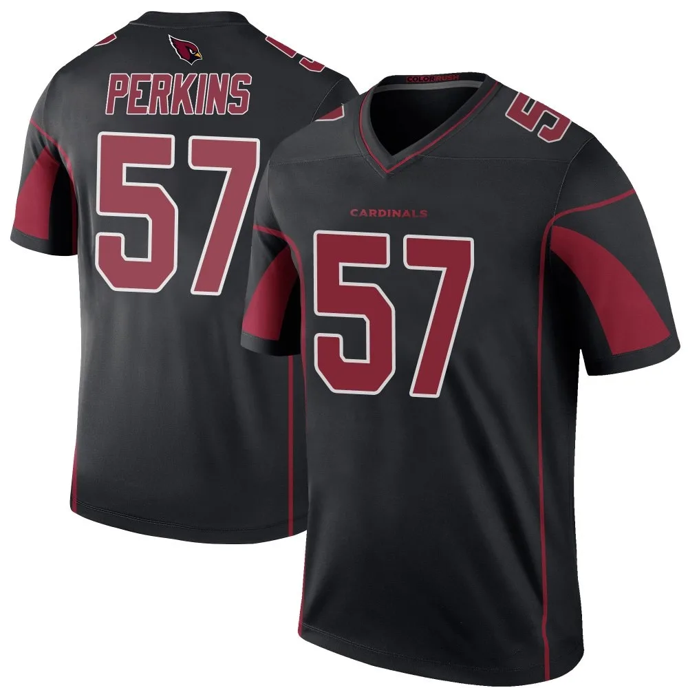 Men's Arizona Cardinals Ronnie Perkins Nike Color Rush Legend Black Jersey Men's Arizona Cardinals Ronnie Perkins Nike Color Rush Legend Black Jersey