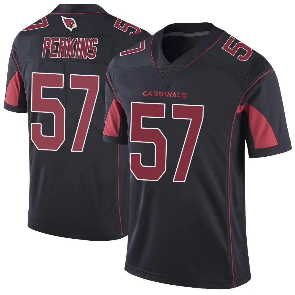 Men's Arizona Cardinals Ronnie Perkins Nike Color Rush Vapor Untouchable Limited Black Jersey Men's Arizona Cardinals Ronnie Perkins Nike Color Rush Vapor Untouchable Limited Black Jersey