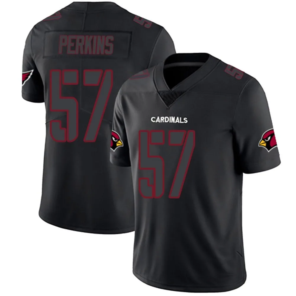 Men's Arizona Cardinals Ronnie Perkins Nike Limited Black Impact Jersey Men's Arizona Cardinals Ronnie Perkins Nike Limited Black Impact Jersey