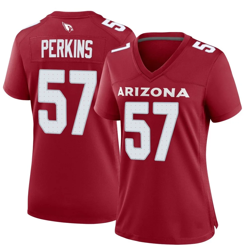 Women's Arizona Cardinals Ronnie Perkins Nike Cardinal Game Jersey Women's Arizona Cardinals Ronnie Perkins Nike Cardinal Game Jersey