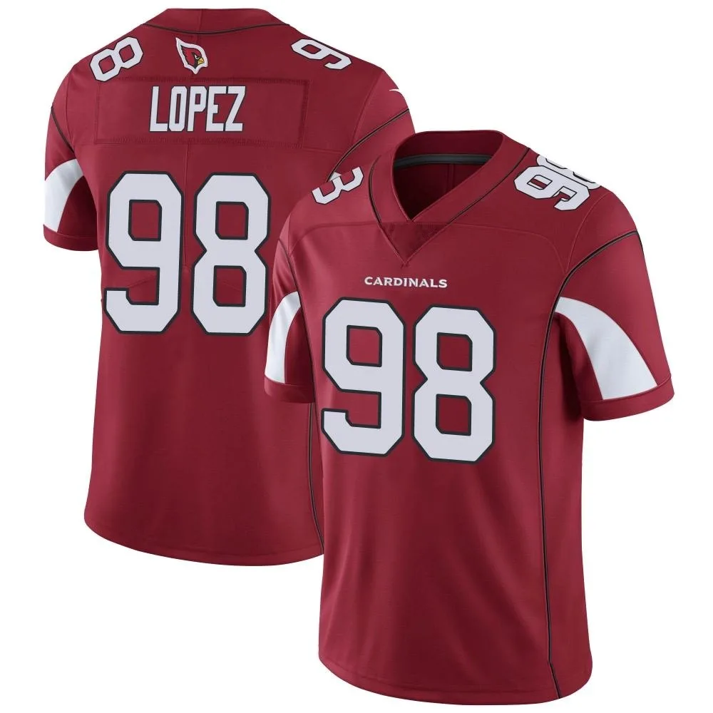Men's Arizona Cardinals Roy Lopez Nike Cardinal Team Color Vapor Untouchable Limited Jersey Men's Arizona Cardinals Roy Lopez Nike Cardinal Team Color Vapor Untouchable Limited Jersey