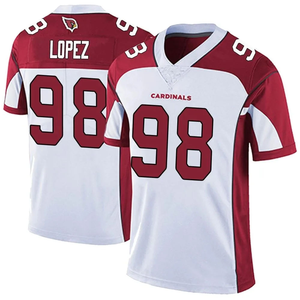 Men's Arizona Cardinals Roy Lopez Nike Vapor Untouchable Limited White Jersey Men's Arizona Cardinals Roy Lopez Nike Vapor Untouchable Limited White Jersey