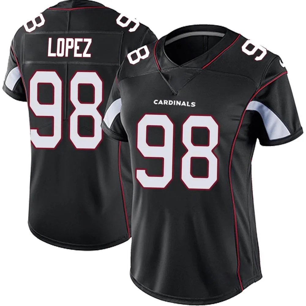 Women's Arizona Cardinals Roy Lopez Nike Vapor Untouchable Limited Black Jersey Women's Arizona Cardinals Roy Lopez Nike Vapor Untouchable Limited Black Jersey