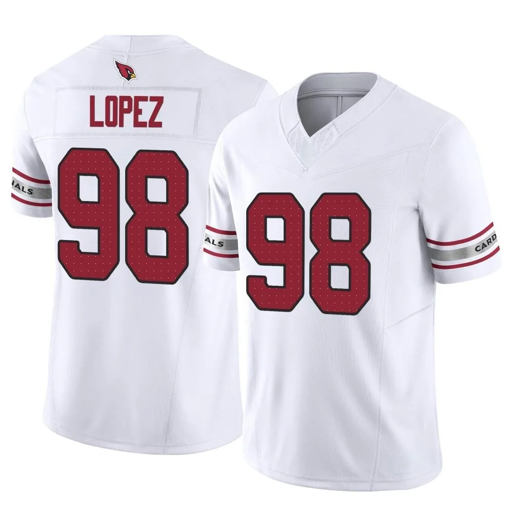 Youth Arizona Cardinals Roy Lopez Nike Vapor F.U.S.E. Limited White Jersey Youth Arizona Cardinals Roy Lopez Nike Vapor F.U.S.E. Limited White Jersey